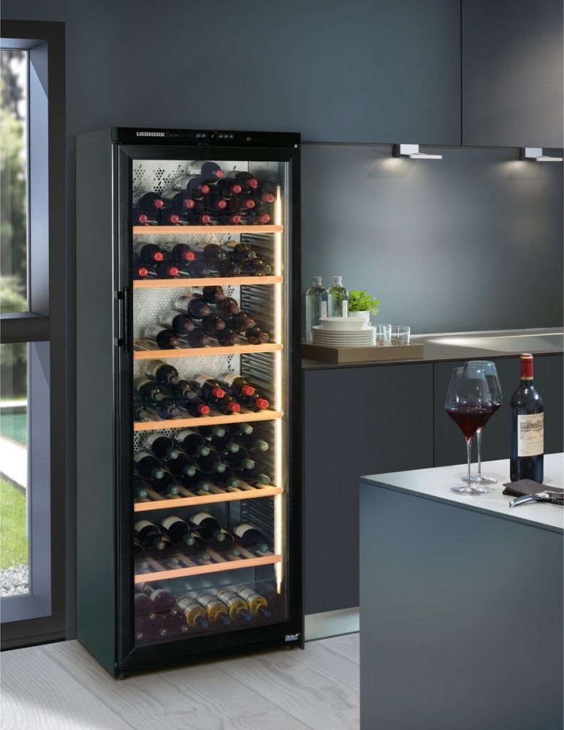 custom wine fridge